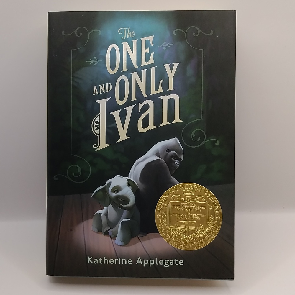 The One and Only Ivan Hardcover Book With Book Jacket, Harper Collins VGUC